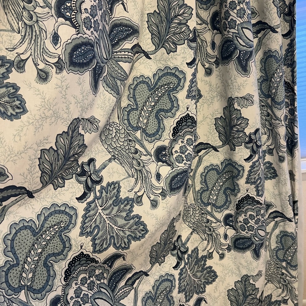 Pottery barn curtain panels